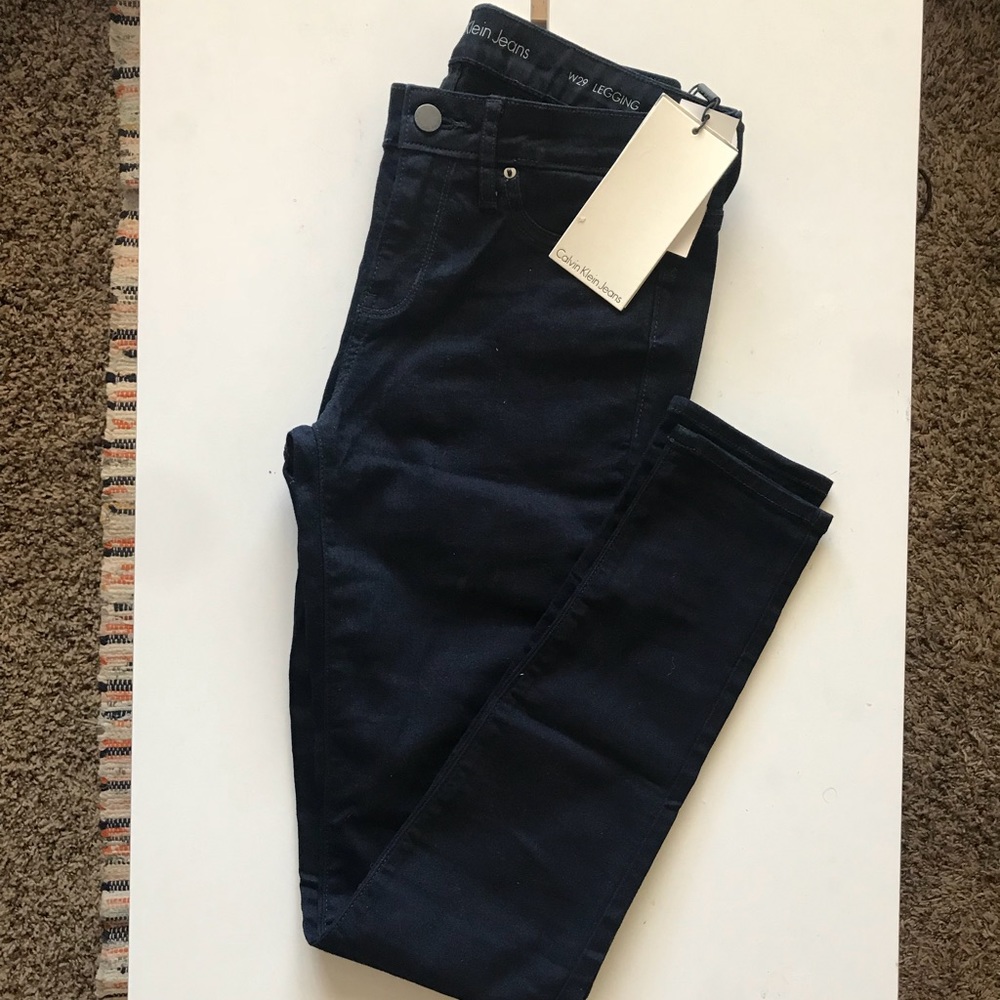 Calvin Klein Denim Leggings 😍😍😍